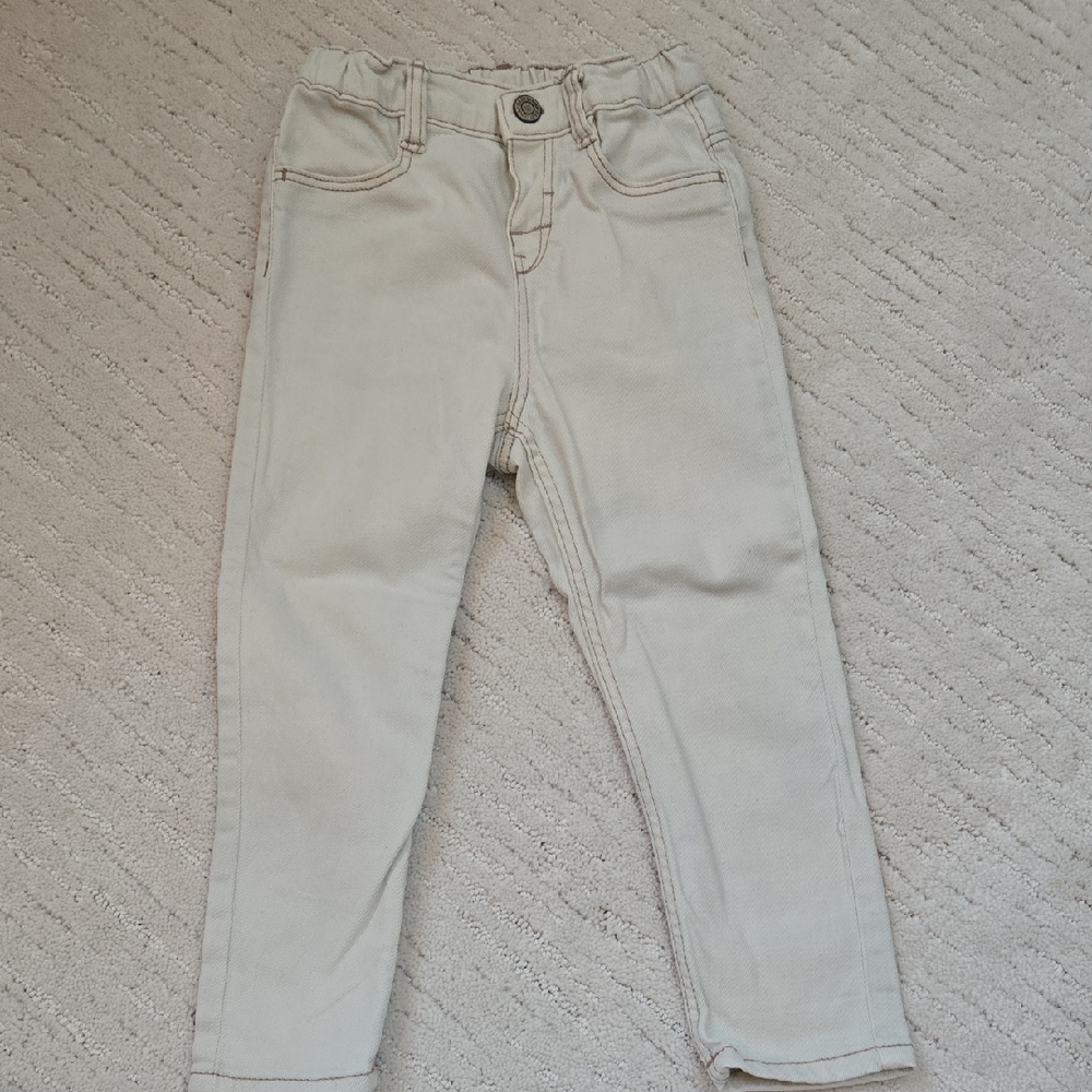 H&M Kids Cream Jeans